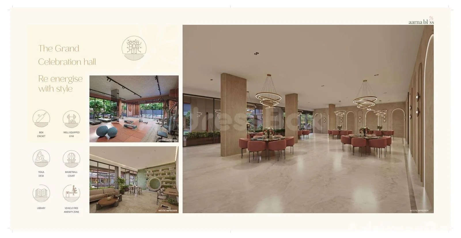 AARNA BLISS Amenities