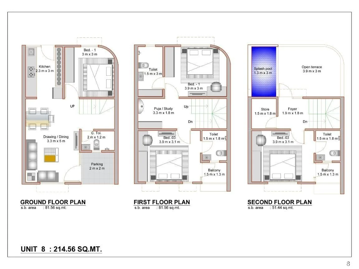 GAJANAN-2 BUNGLOWS Floor Plan