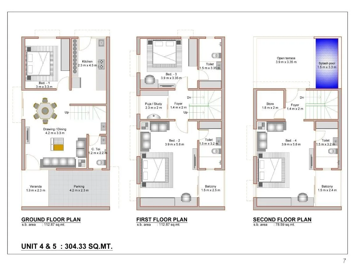 GAJANAN-2 BUNGLOWS Floor Plan