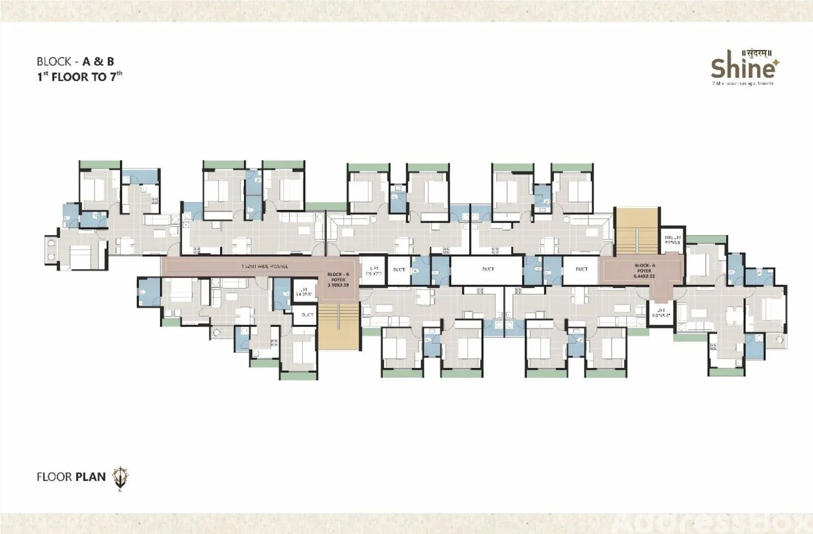 SUNDARAM SHINE Floor Plan