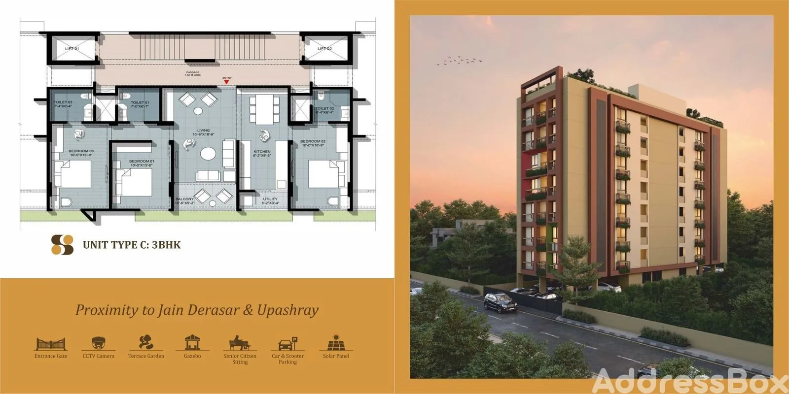 SONARIKA APARTMENT Floor Plan