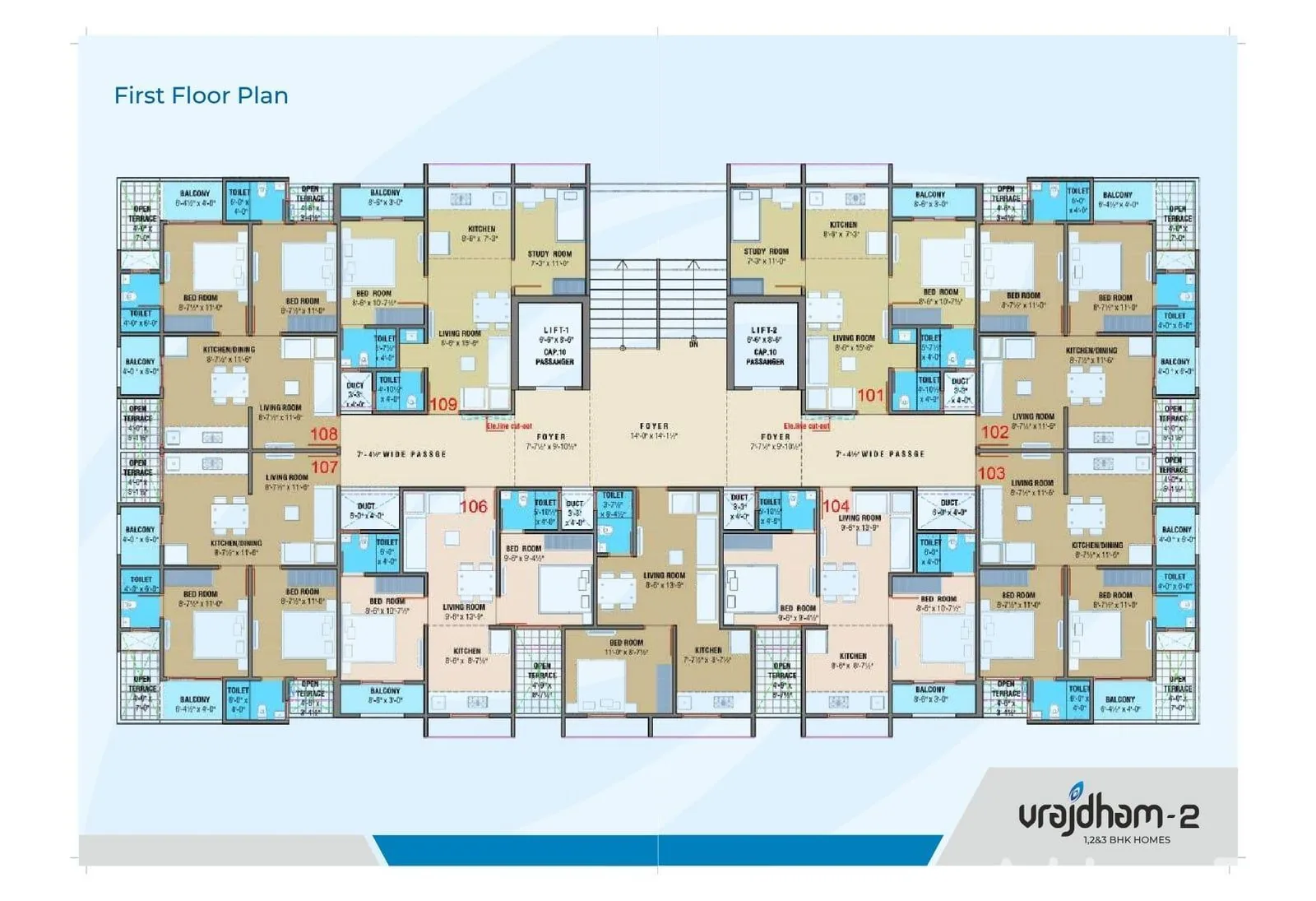 Vrajdham 2 Floor Plan
