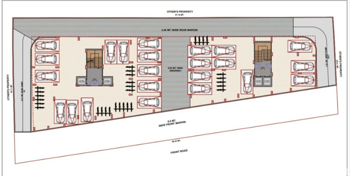 SHRI PARSHVA UDAY FLAT Floor Plan