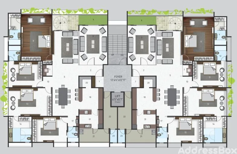 Maurya Grace Floor Plan