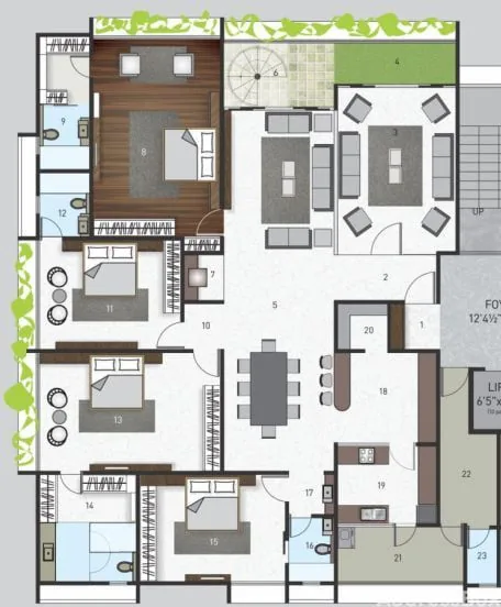Maurya Grace Floor Plan