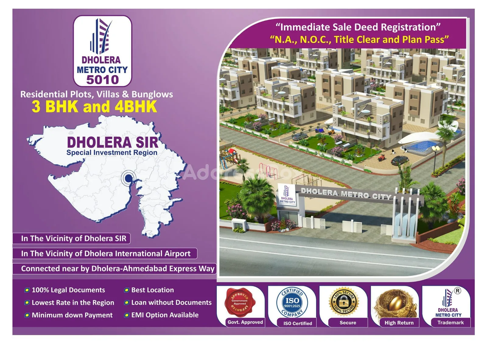 Dholera Metro City 5010 photo