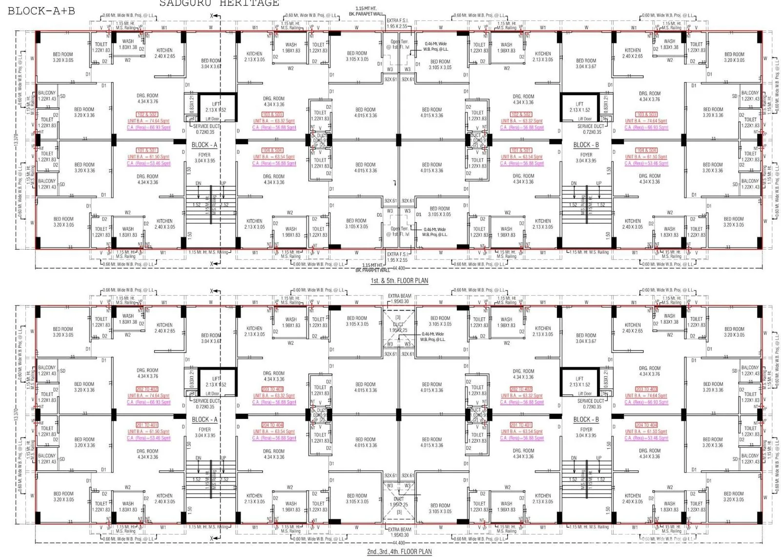 SADGURU HERITAGE-2 Floor Plan