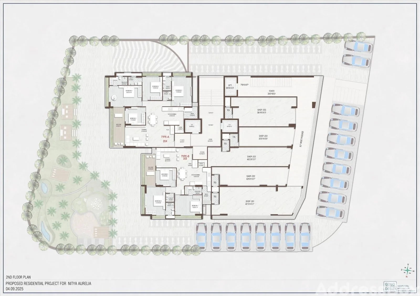Nitya Aurelia Floor Plan