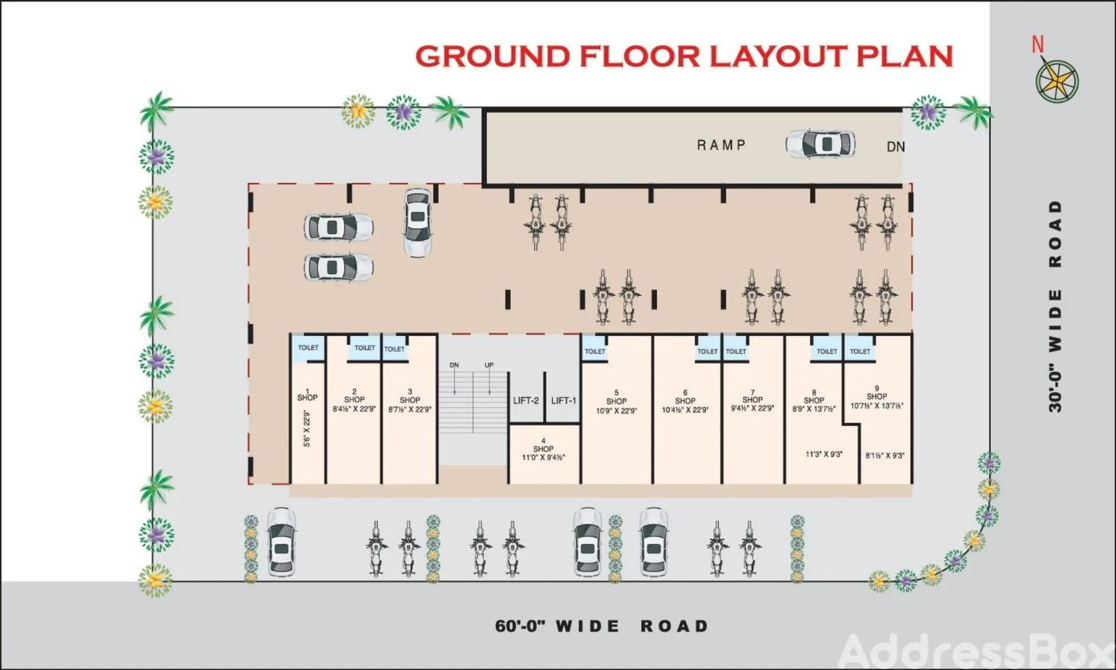 PARMESHWAR HEIGHTS - Commercial Floor Plan