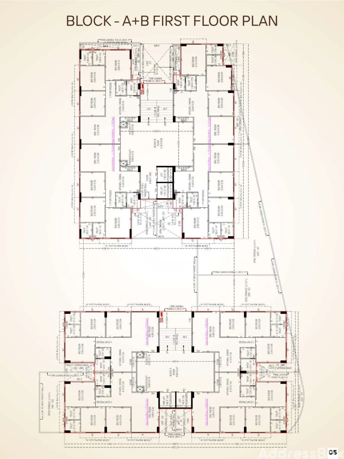SADGURU HERITAGE 3 Floor Plan