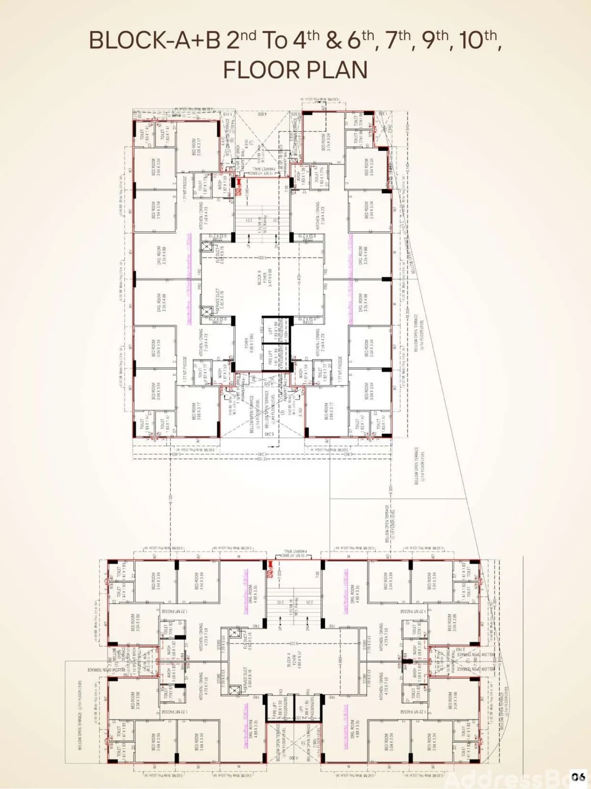 SADGURU HERITAGE 3 Floor Plan