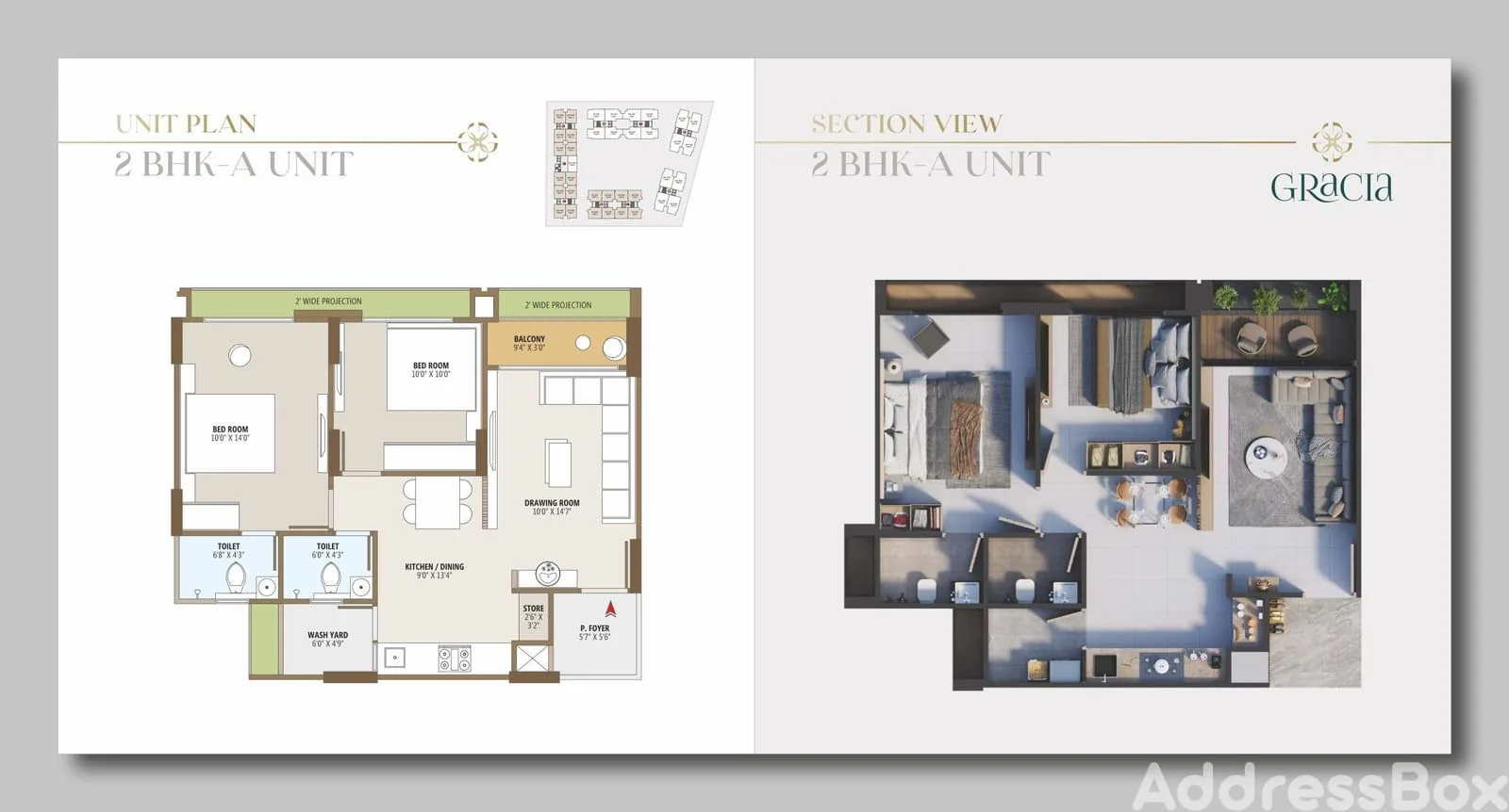 SIDDHIPRIYA GRACIA Floor Plan