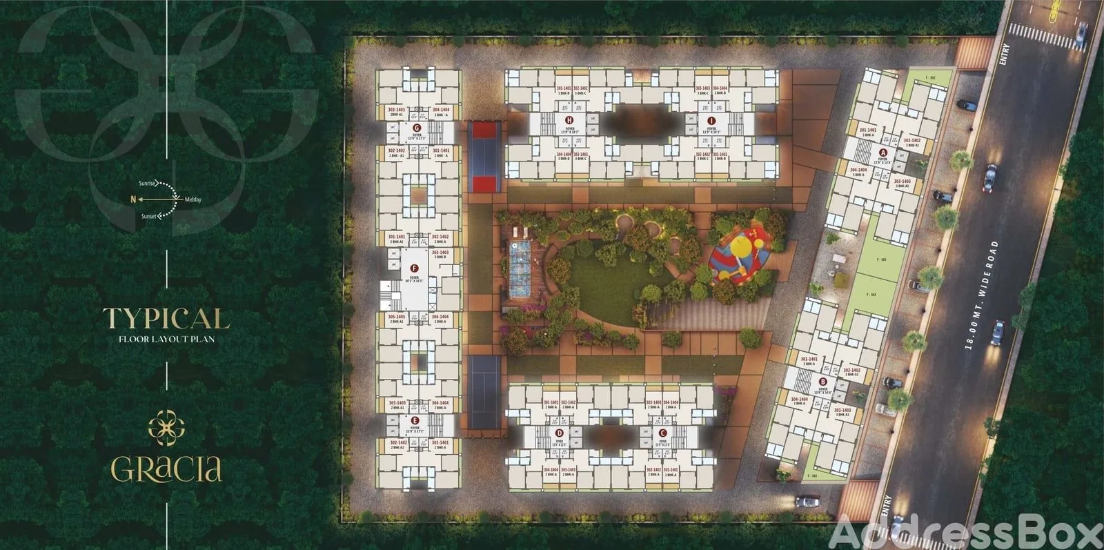 SIDDHIPRIYA GRACIA Floor Plan