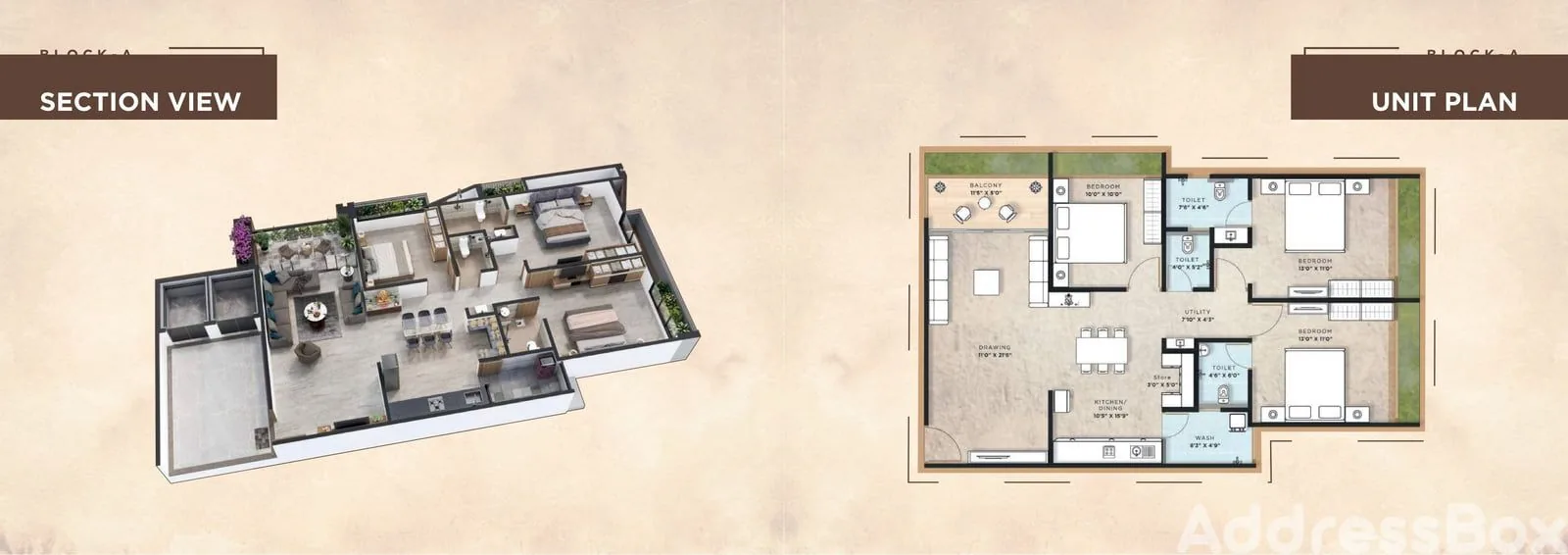 CASA AMPLIO Floor Plan