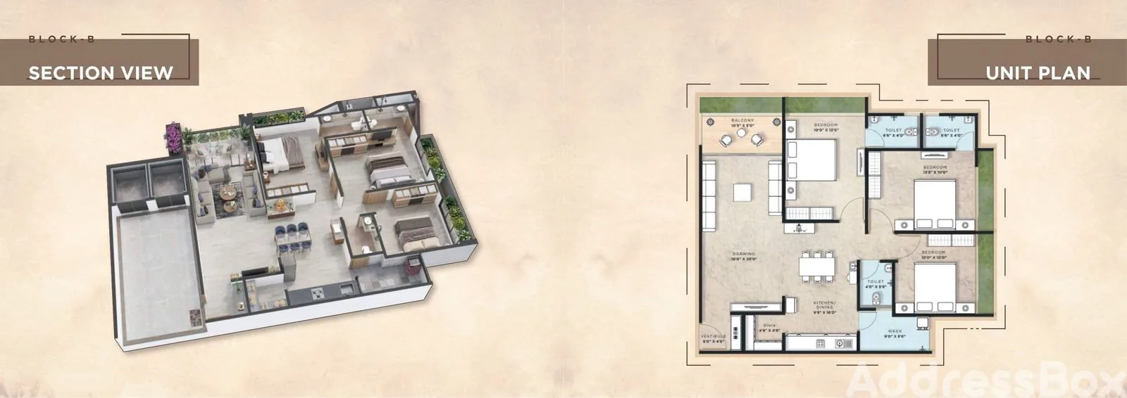 CASA AMPLIO Floor Plan