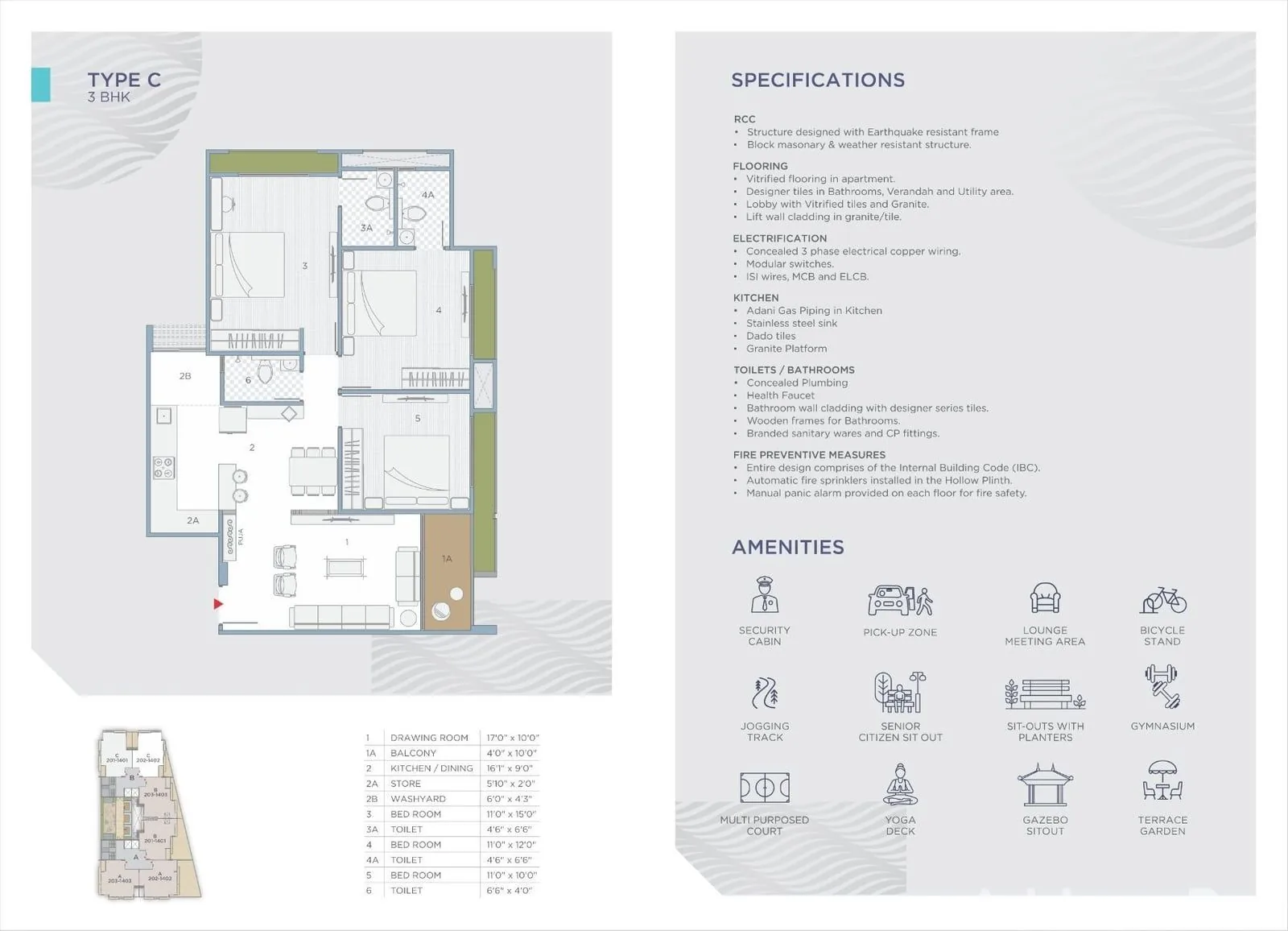 Turquoise Dreamz Floor Plan