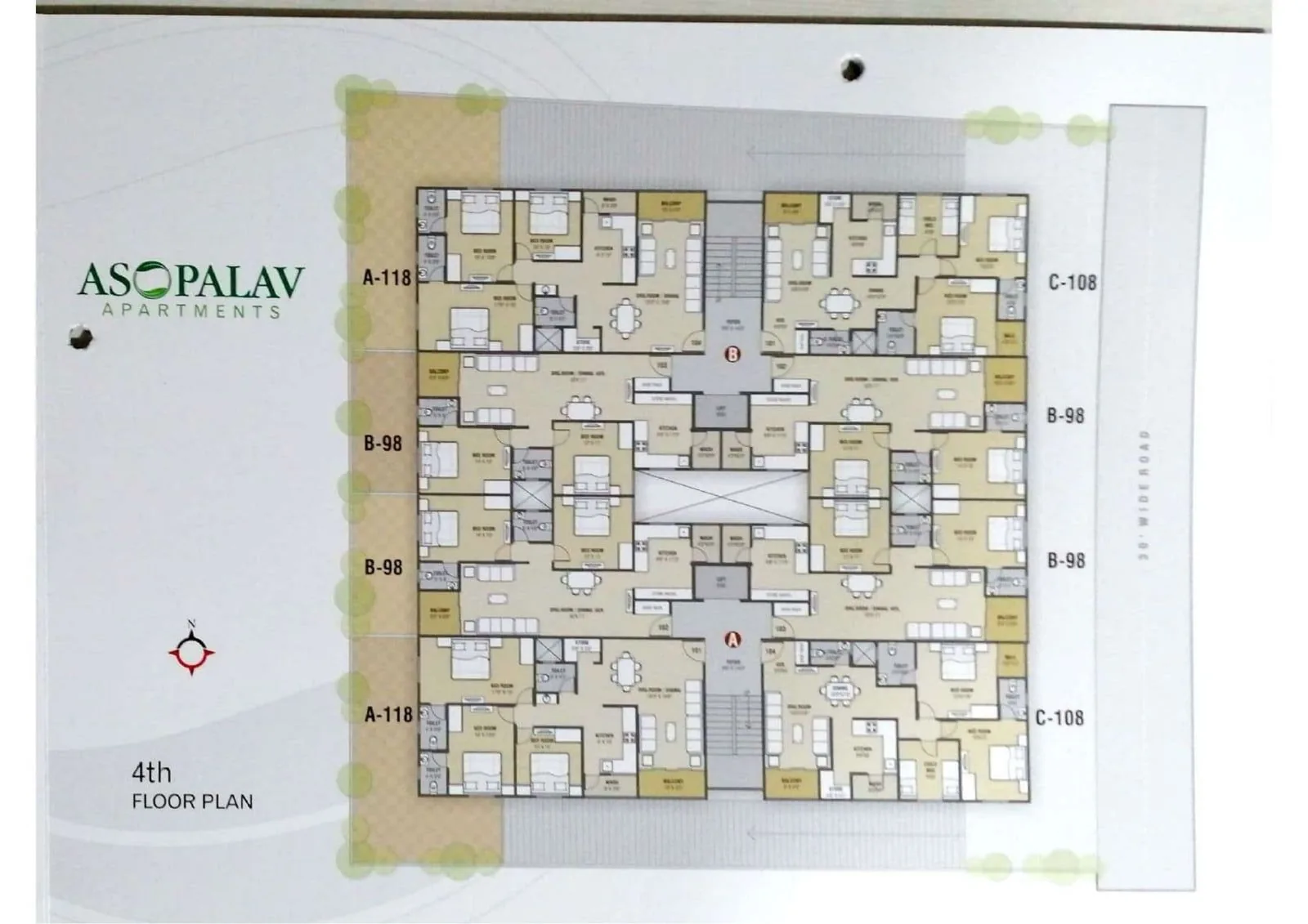 ASOPALAV APARTMENTS Floor Plan
