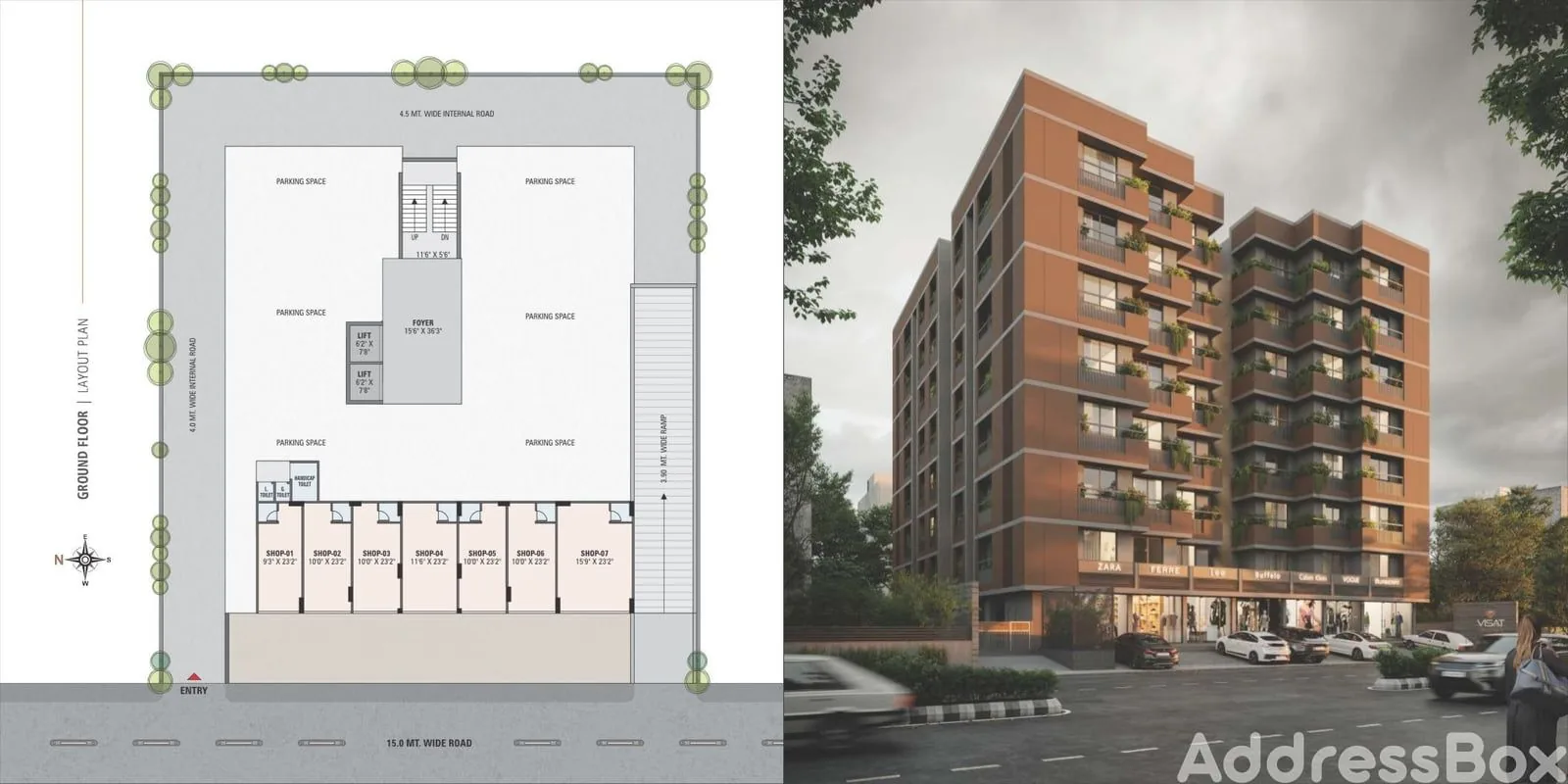 JAY VISAT EMINENCE - Commercial Floor Plan