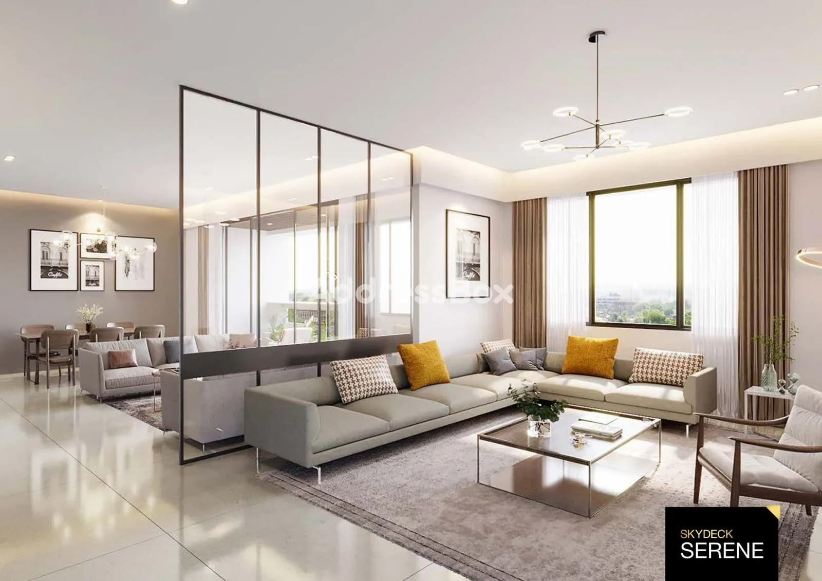 Skydeck Serene Living Room