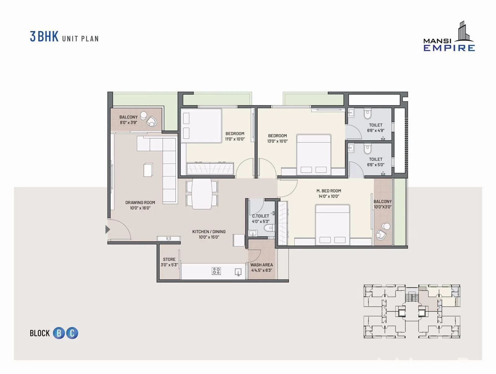 MANSI EMPIRE Floor Plan