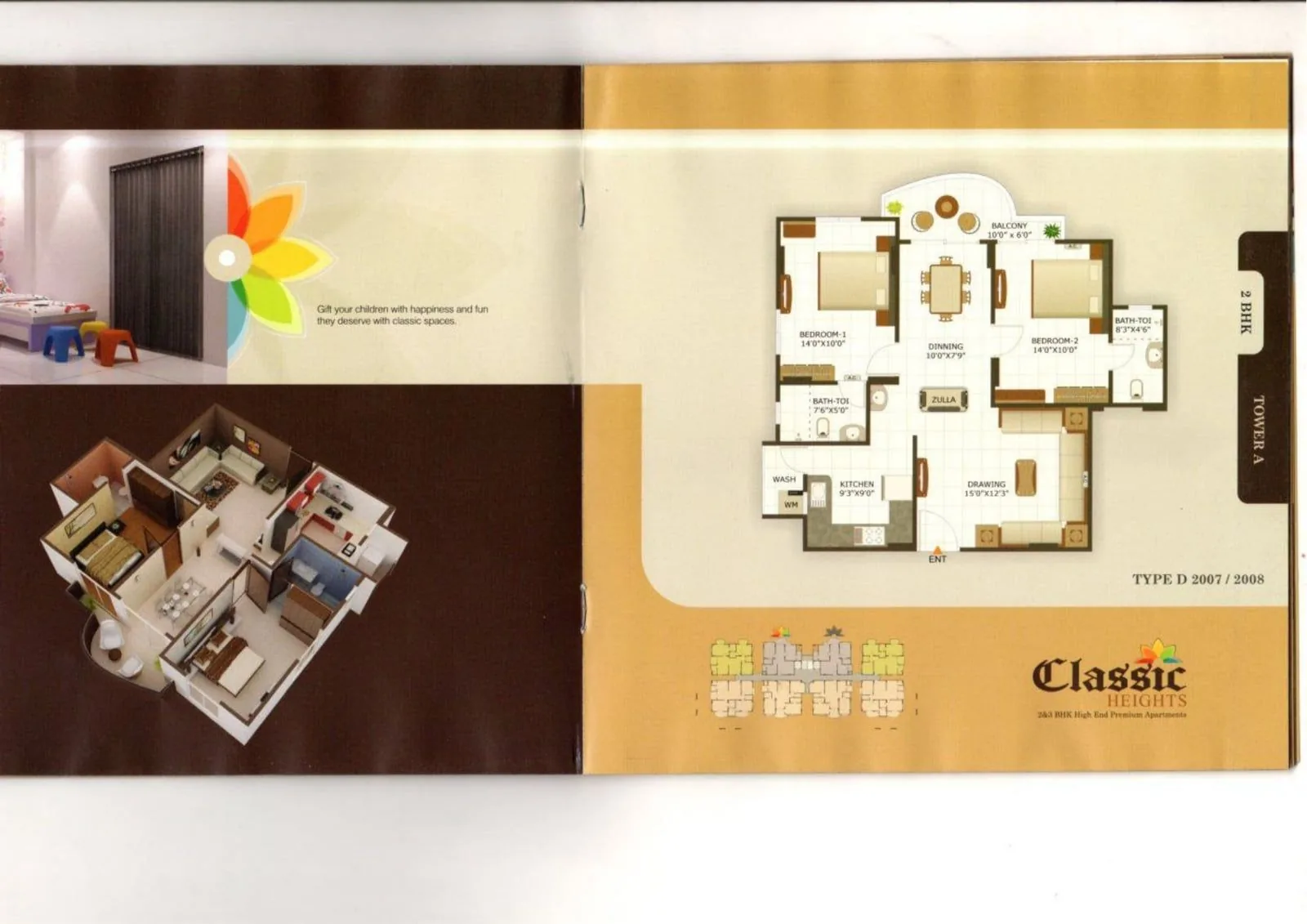 Classic Heights Floor Plan