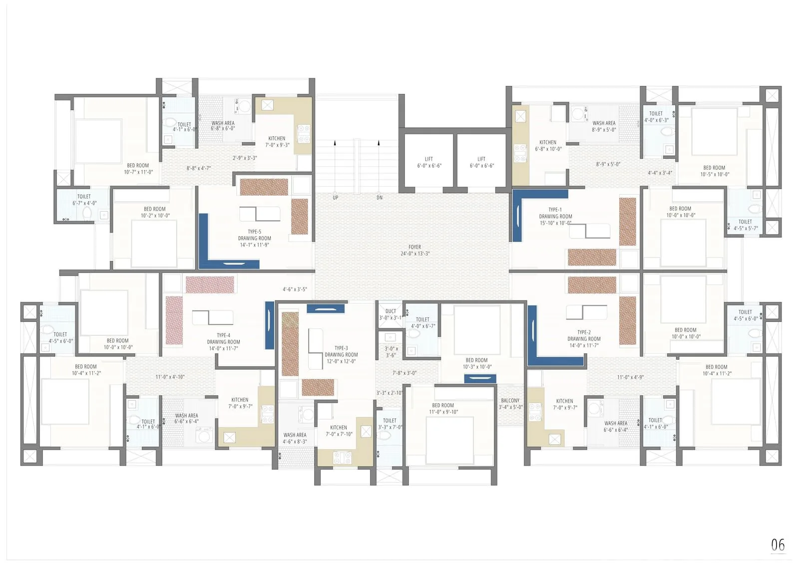 FAROOQ HEIGHTS Floor Plan