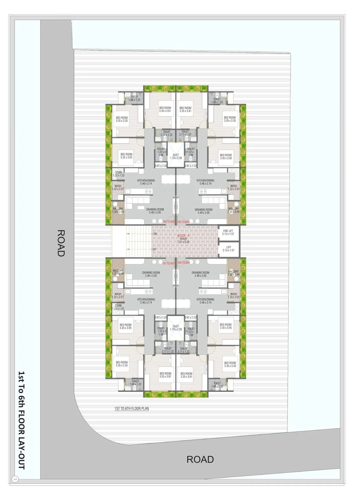 SAKINA ABODE Floor Plan