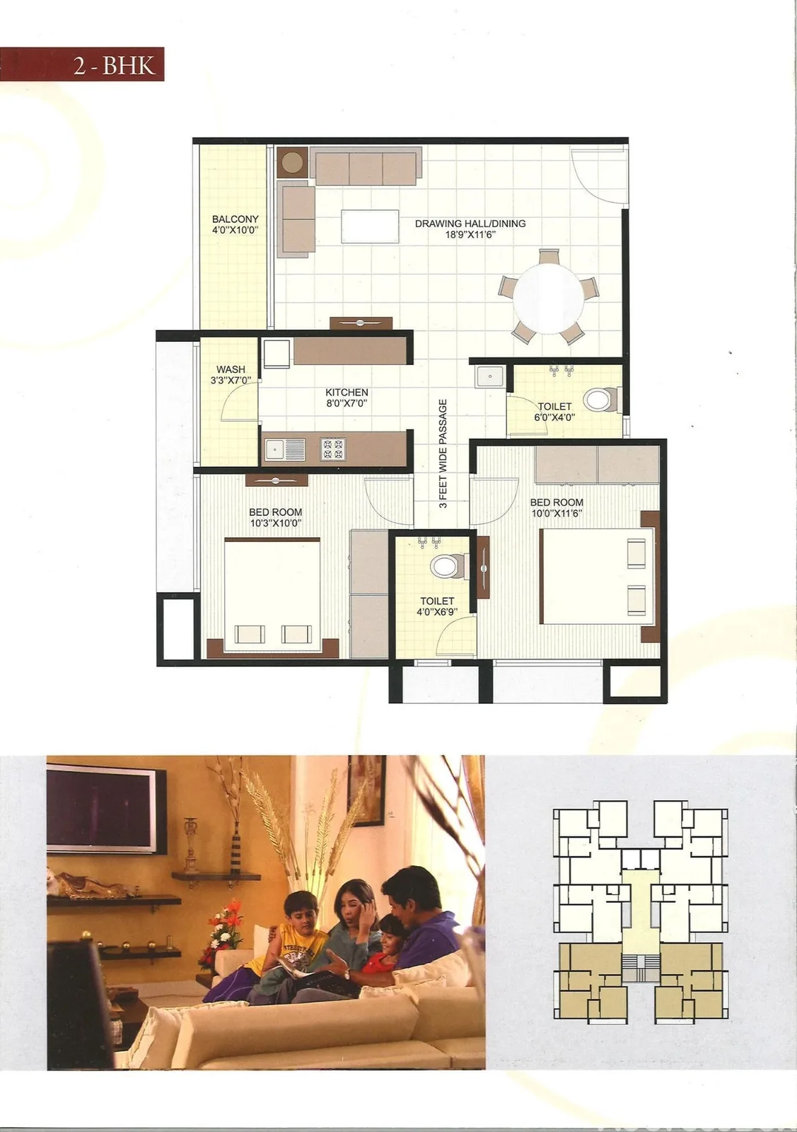 Sahajanand Harmony Floor Plan