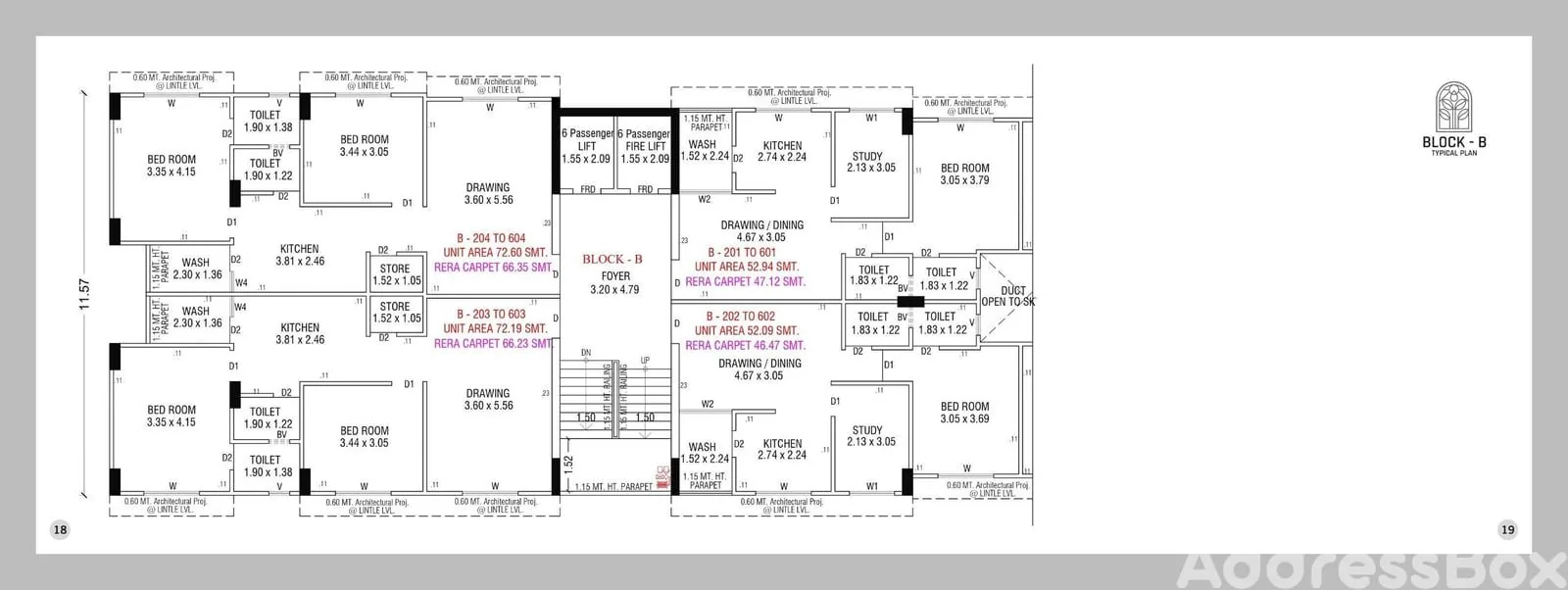 ARATI APPARTMENT Floor Plan