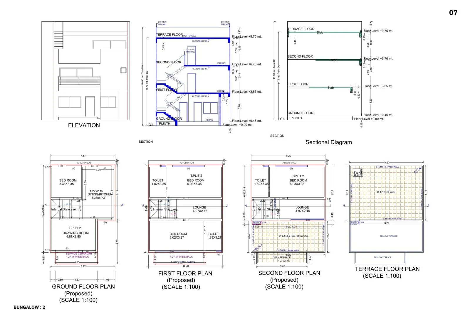AAVKAR BUNGLOWS Floor Plan