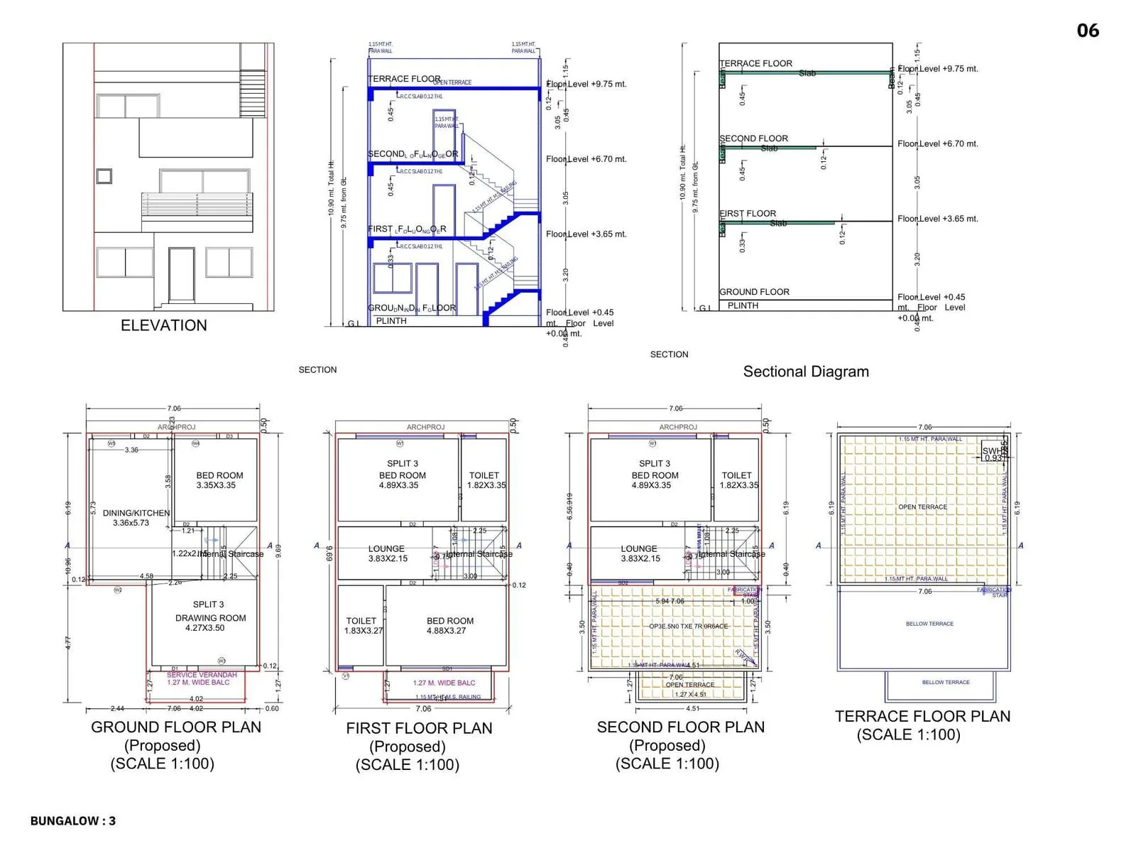 AAVKAR BUNGLOWS Floor Plan