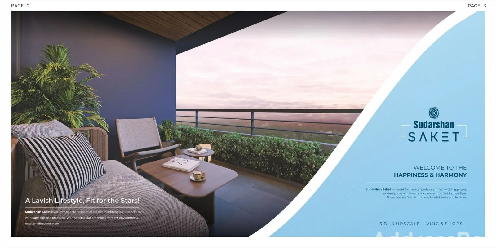 SUDARSHAN SAKET Balcony