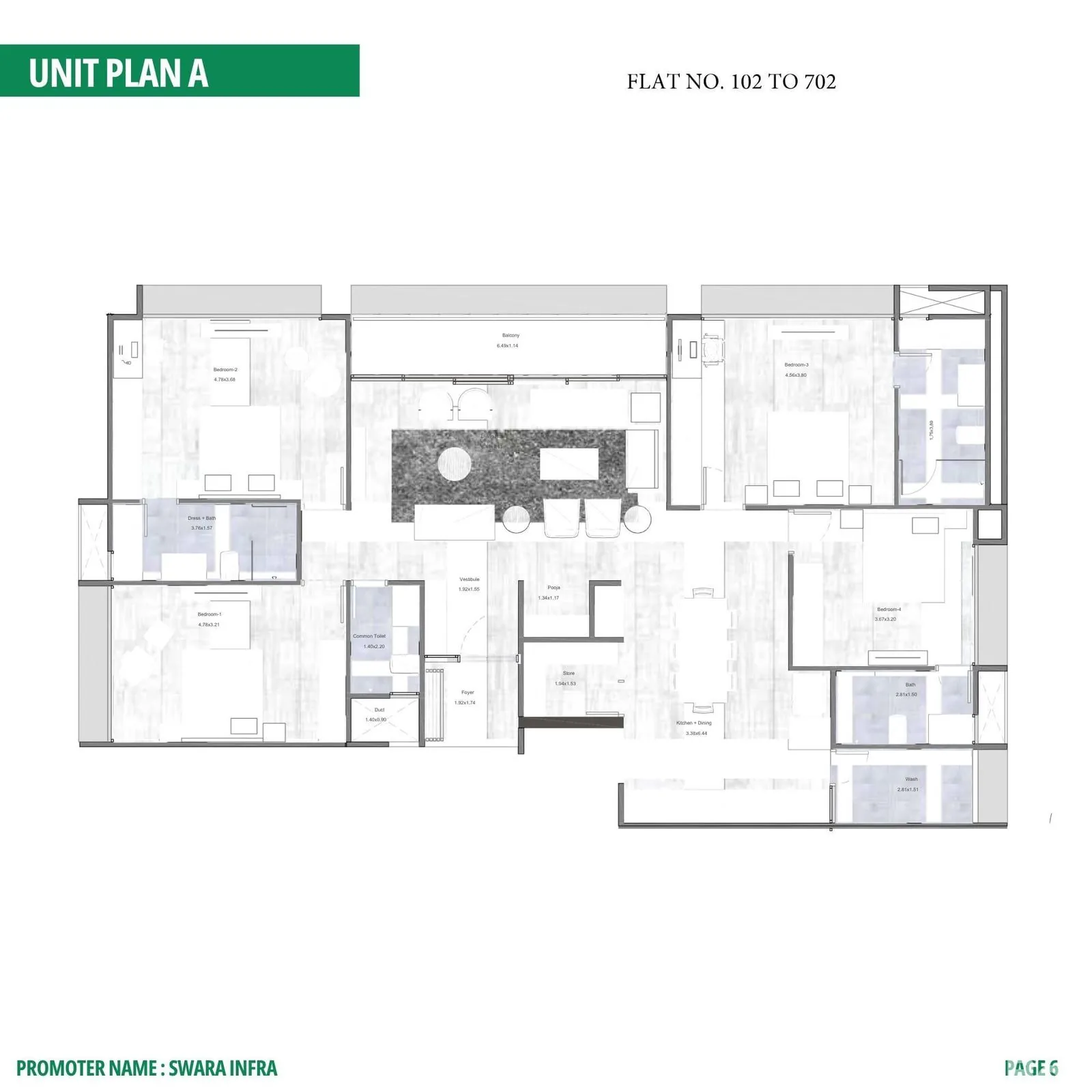 SWARA SKYVILLE Floor Plan