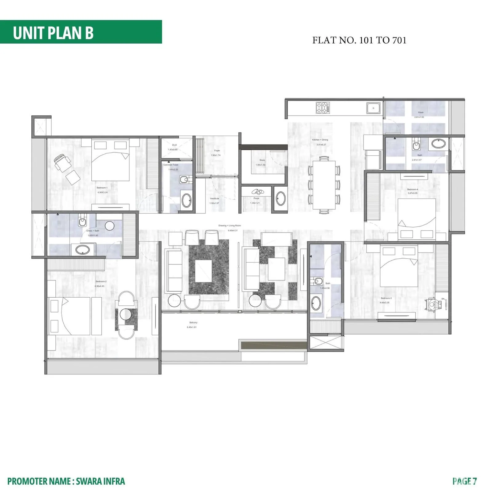SWARA SKYVILLE Floor Plan