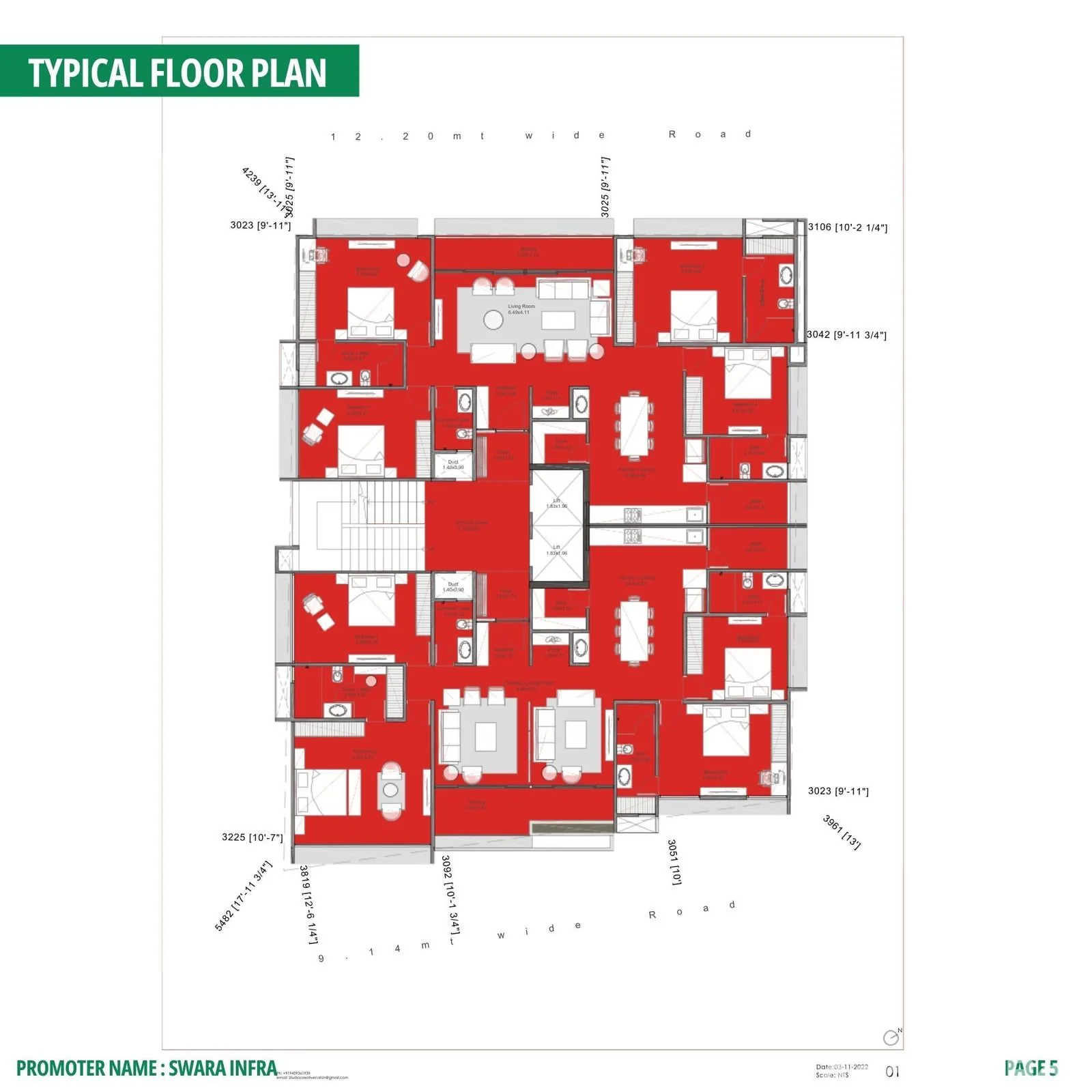 SWARA SKYVILLE Floor Plan