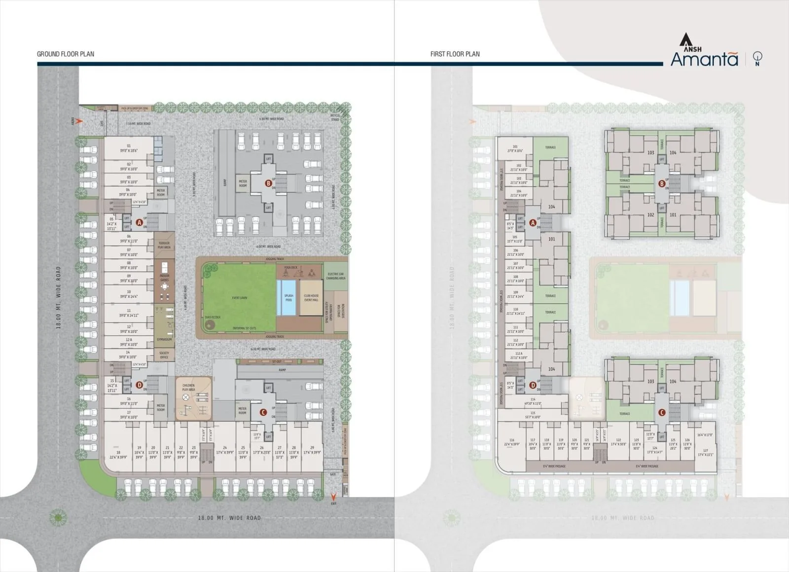 ANSH AMANTA - Commercial Cluster Plan