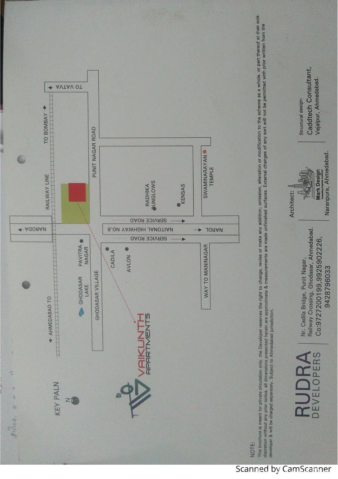 Vaikunth Apartments Cluster Plan
