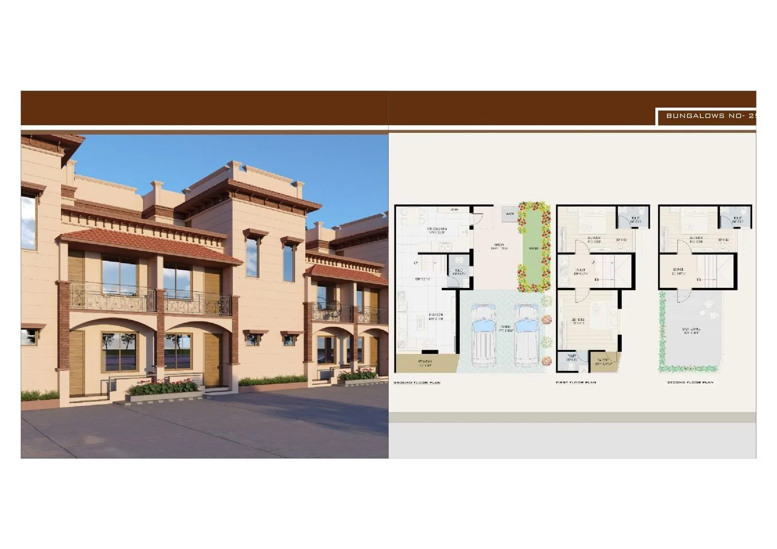 DEVI BUNGLOWS Floor Plan