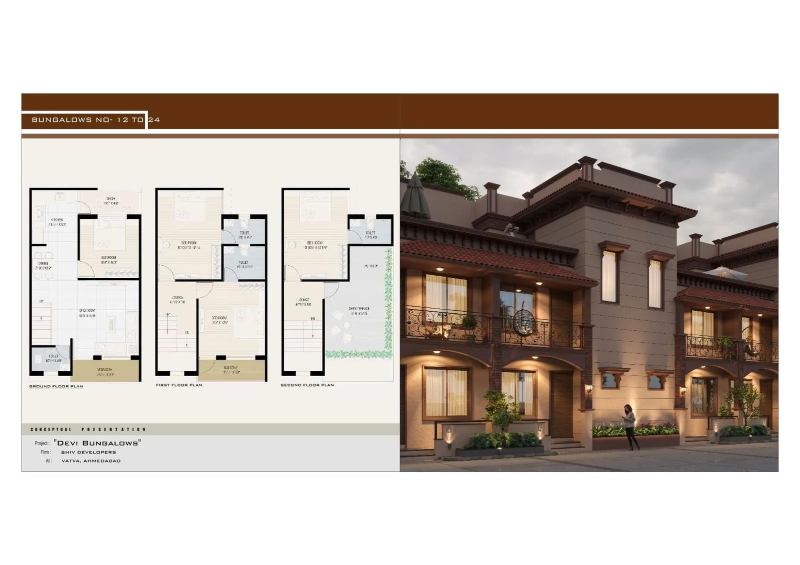 DEVI BUNGLOWS Floor Plan
