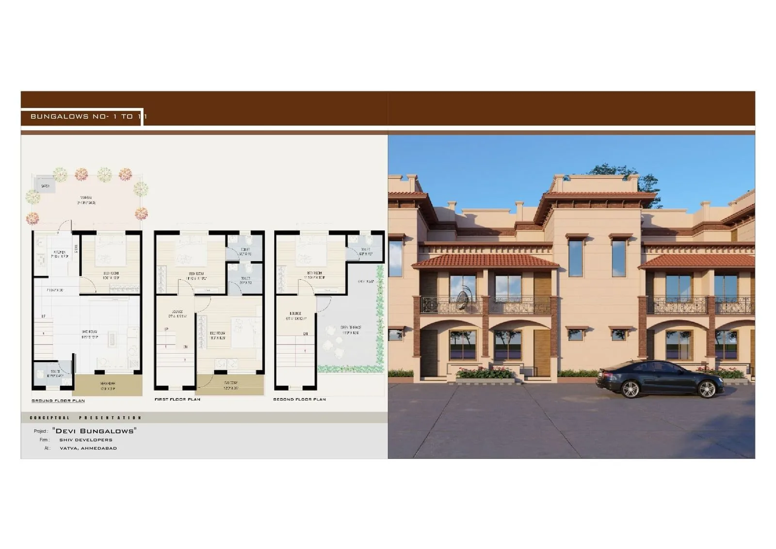 DEVI BUNGLOWS Floor Plan