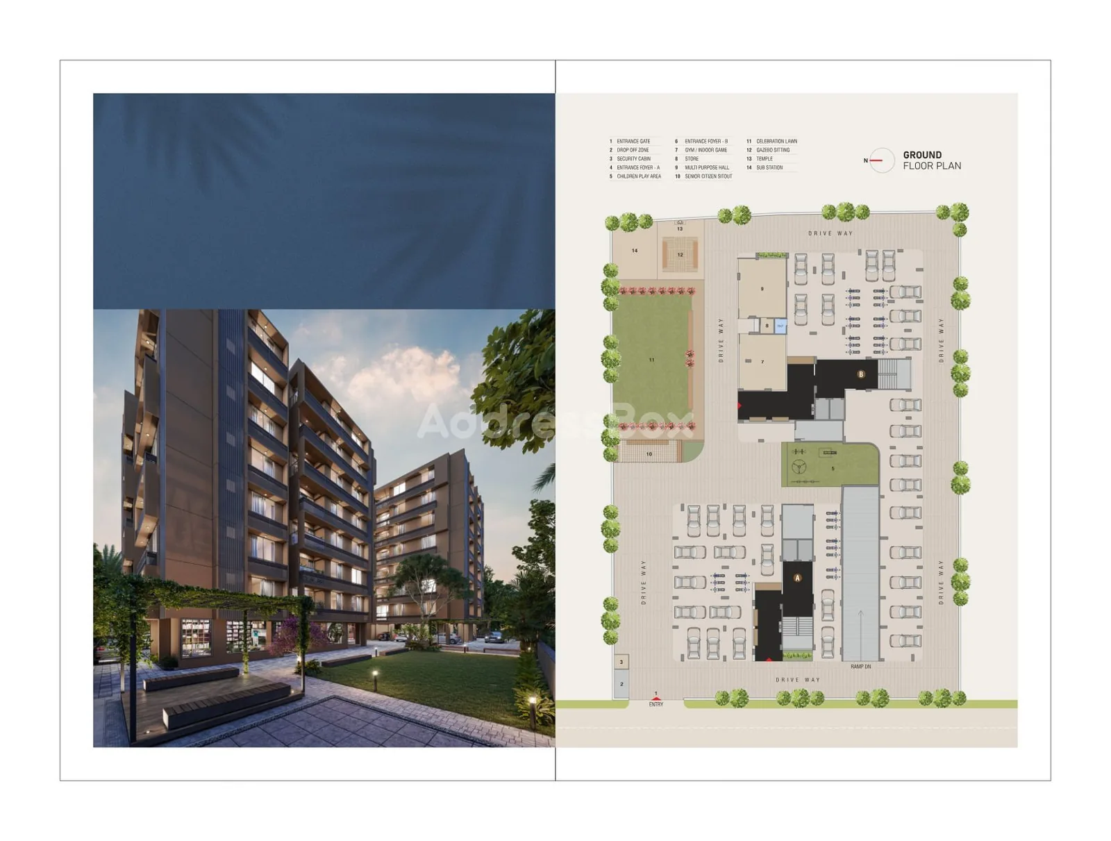 Adhisthan Pride Homes Floor Plan