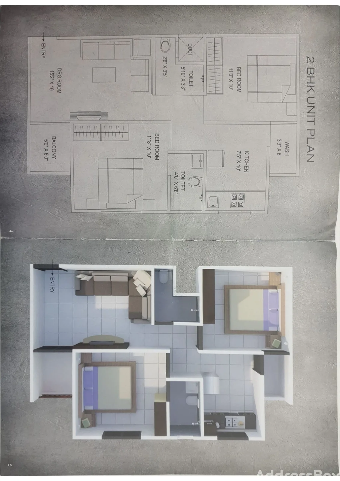 Rinku Apartments Floor Plan