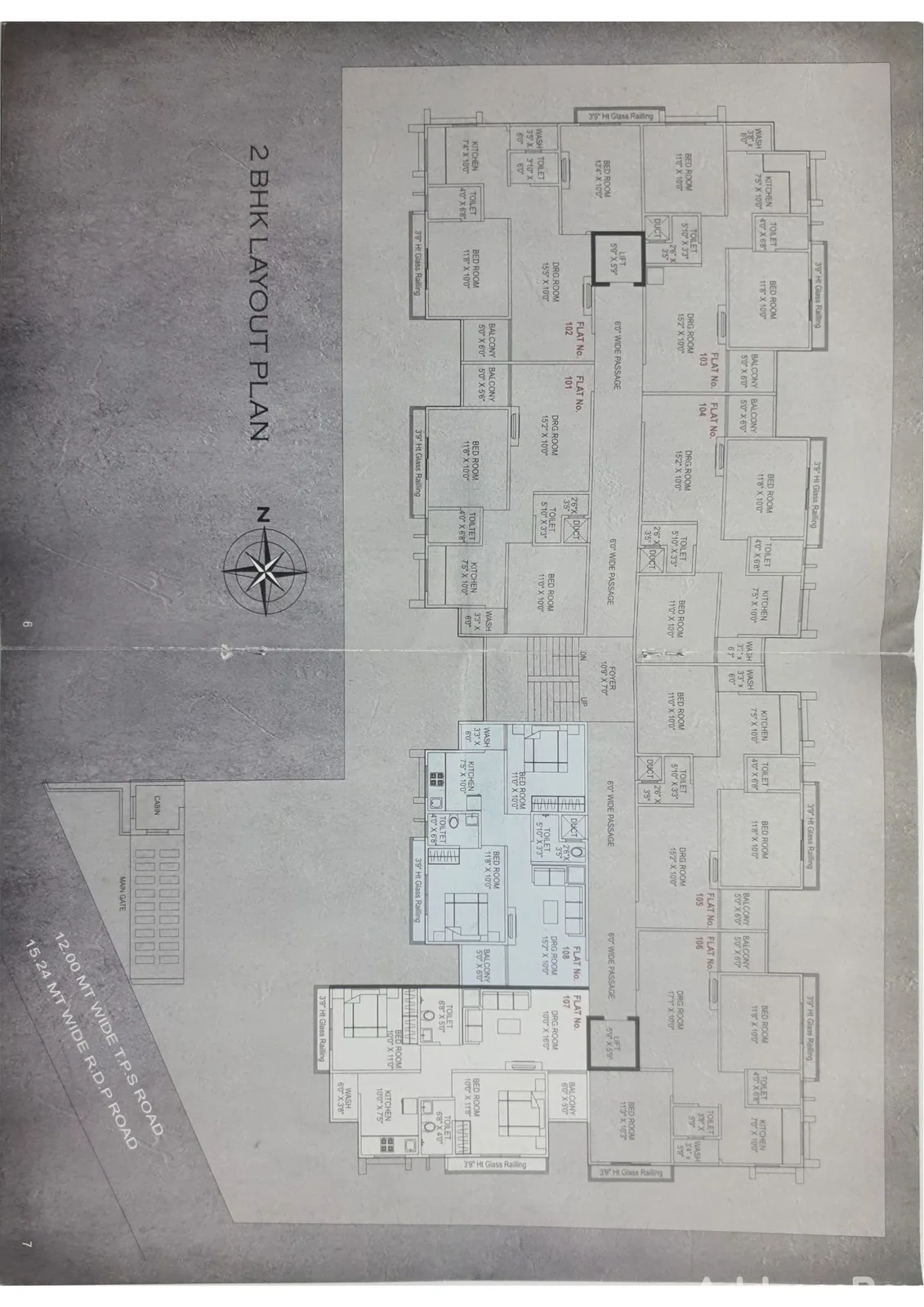 Rinku Apartments Floor Plan