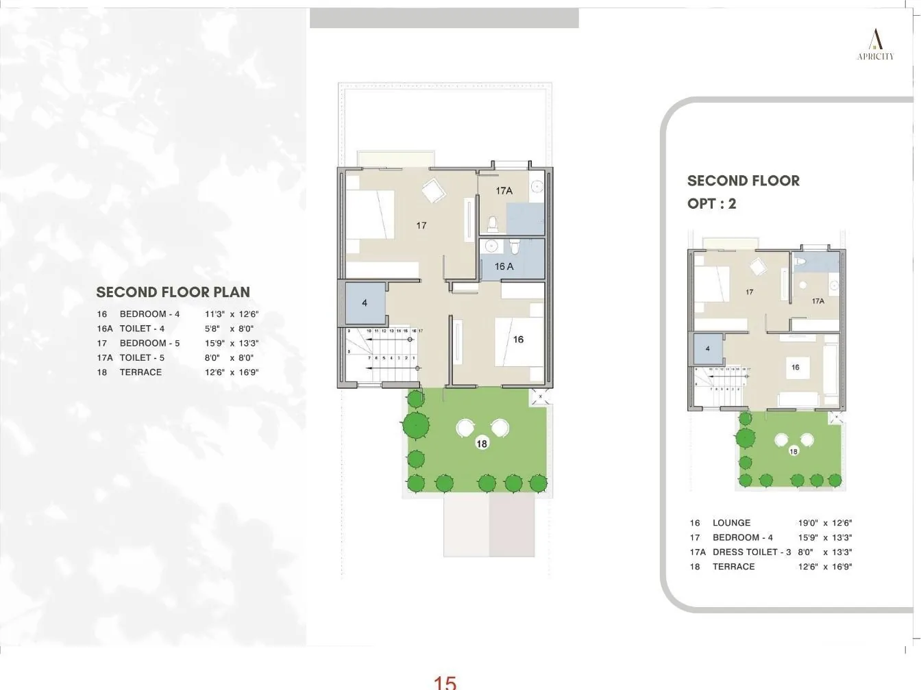 APRICITY BUNGALOWS Floor Plan