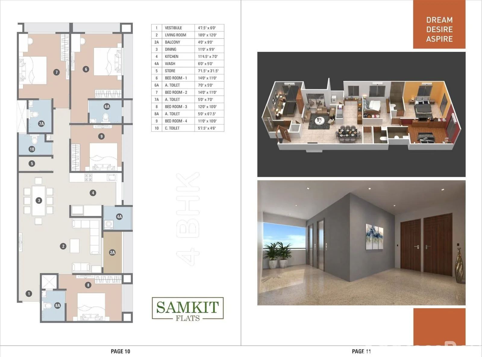Samkit Flats Floor Plan