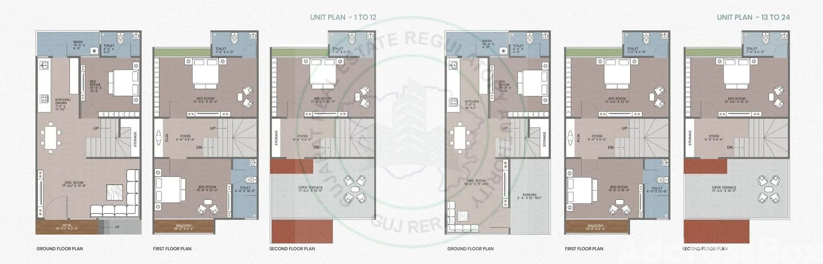Kalhaar Bungalows Floor Plan