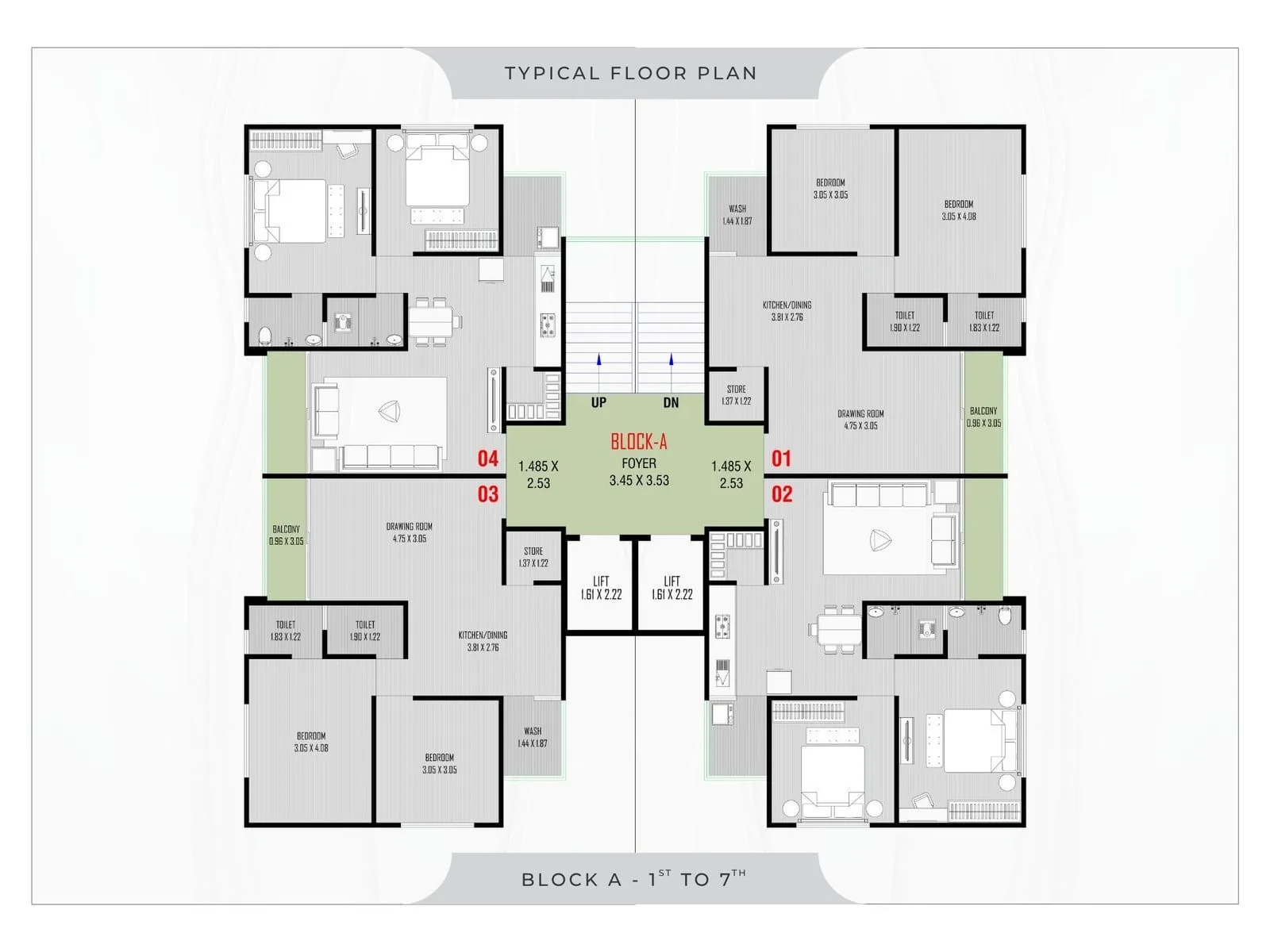 MERRIOTT HOMES Floor Plan