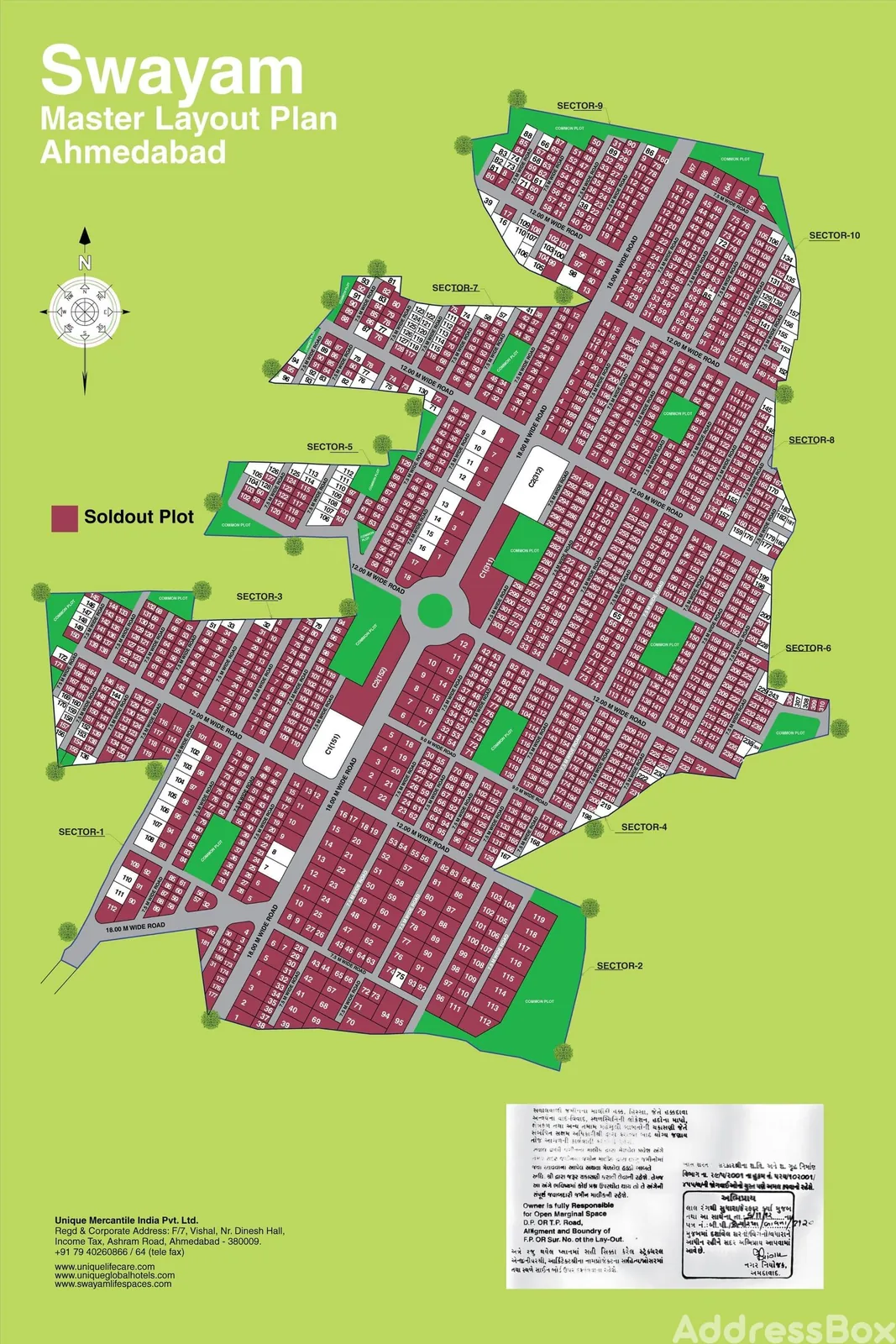 Residential Land for sale in Kochariya Rd, Kocharia, Ahmedabad