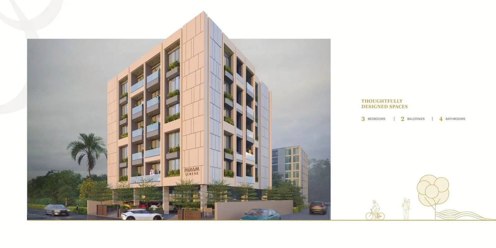 Param Serene Exterior