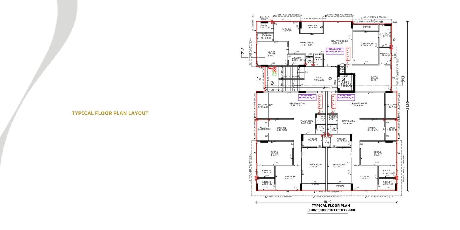 Param Serene Floor Plan
